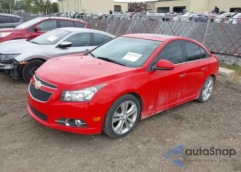 2014 Chevrolet Cruze Ltz from USA, damaged, VIN 1G1PG5SB7E7343336